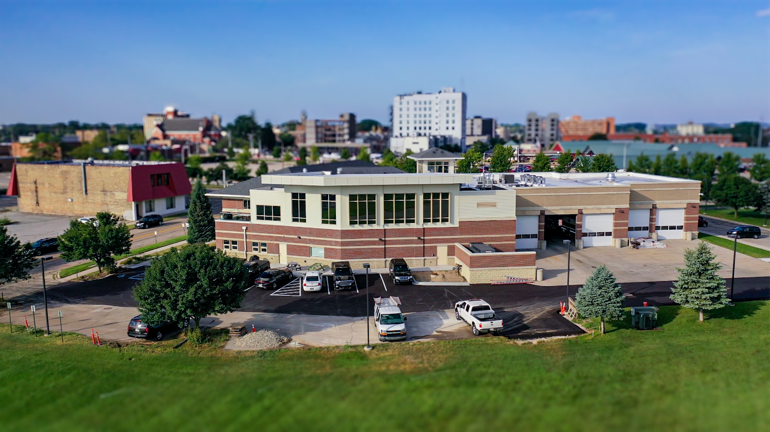 Muskegon Central Dispatch & Fire Station - Lakewood Construction